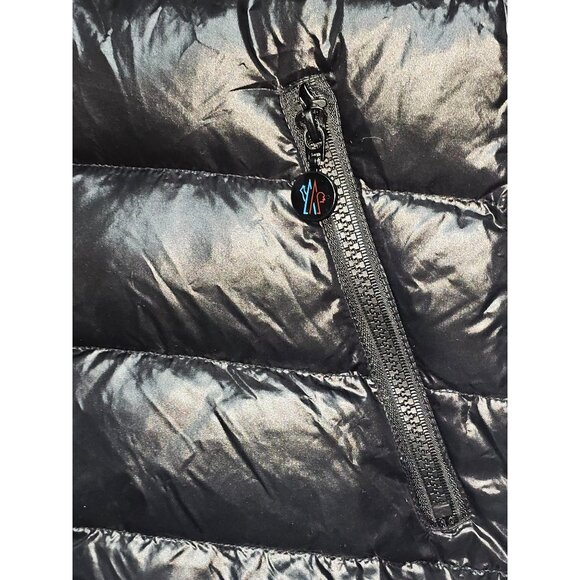 Moncler Women's Black Nylon Down Short Jacket Authentic Tag Size 1 Small 2978 - Picture 15 of 16